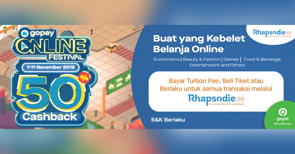GoPay Online Festival November