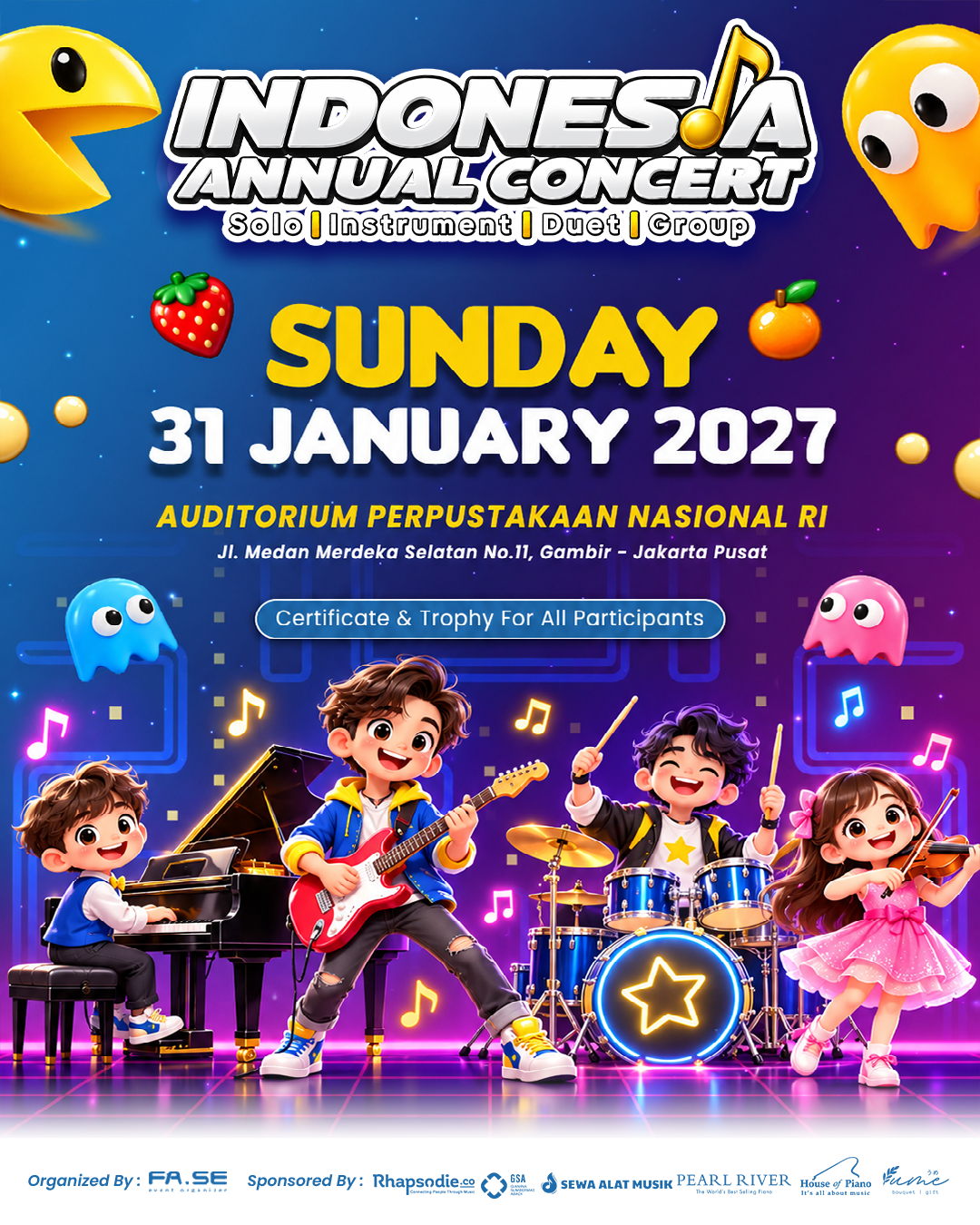 IAC (Indonesia Annual Concert ) Perpusnas 31 Januari 2027